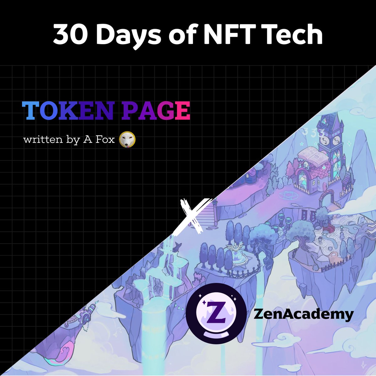 afoxinweb3's tweet photo. GM!

After months in the making my "30 days of NFT Tech" course in partnership with @ZenAcademy is very close to coming out! 🦊🔮

It's an email course that'll run daily for 30 days. Each email is 3-5 minutes to read and will teach you a little more about the technology behind NFTs. 📧

Topics include the EVM, gas, keys, security, decentralisation, consensus, scalability, and you'll get to read smart contracts and even write your own! 🧠

It's entirely FREE and everyone who's read it says it's packed full of value. 💸

We are running an early sign-up period now for a week before we officially launch!

You can sign up to the course now at:
https://t.co/EOr3o7cRa4

As a bonus in the early sign-up period you'll get an accompanying "workbook" with questions for each day, for this limited time only! 📒

The workbook is really vibrant with pictures from Zen Academy and our own brand @tokenpagexyz. 

I'm really excited for the course to be out incredibly soon. Comment or DM if you have any questions!