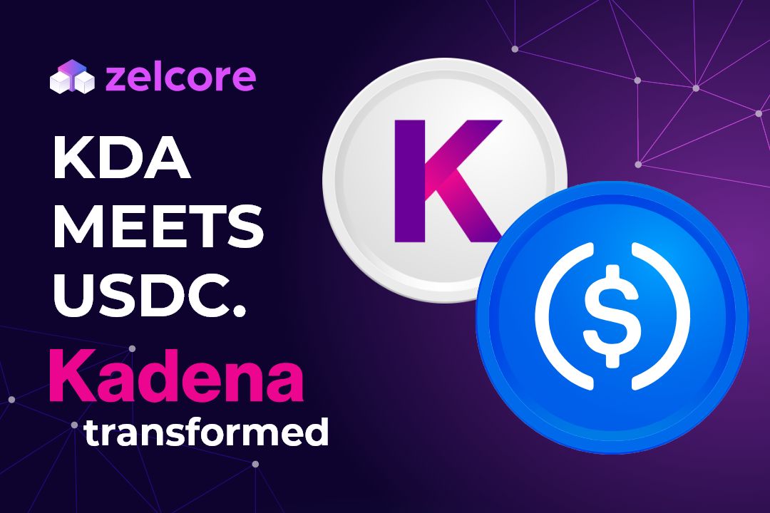 $KDA meets USDC. @kadena_io will never be the same. We're changing the DeFi game, one chain at a time.