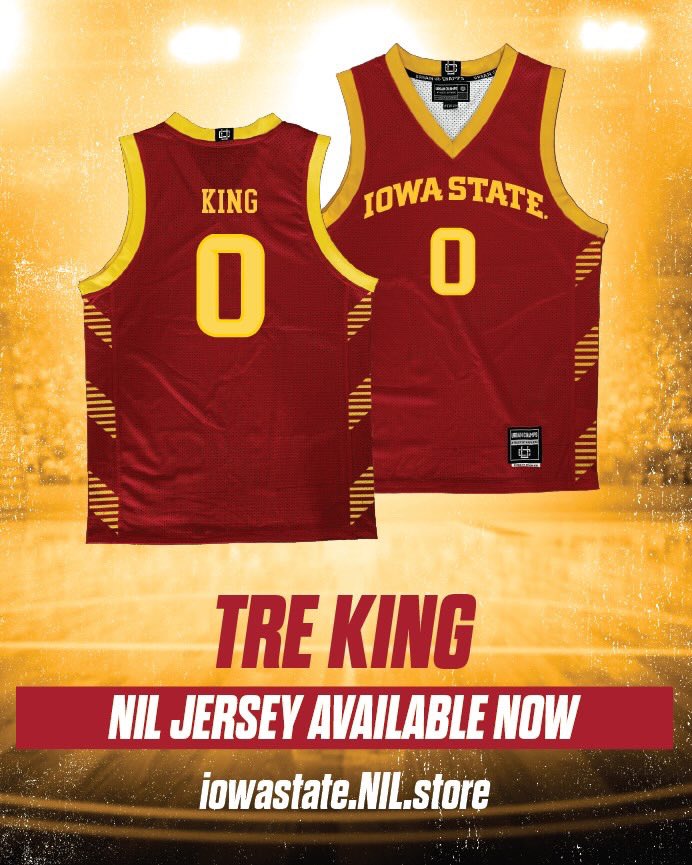 Cyclone Nation‼️ My jersey is now available for purchase at the Iowa State NIL store!!! Get it while it’s hot🔥