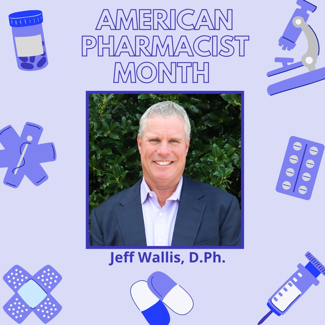 💊🙌 #AmericanPharmacistMonth Spotlight: Jeff Wallis, VP of Stratos Insights &amp; Pharmacy Partnerships.

"Pharmacy offers diversity, from practice to business. The coolest part? Friends say, 'Hey, you're a #pharmacist!' &amp; trust us w/ medical questions. That's what we do-help folks"