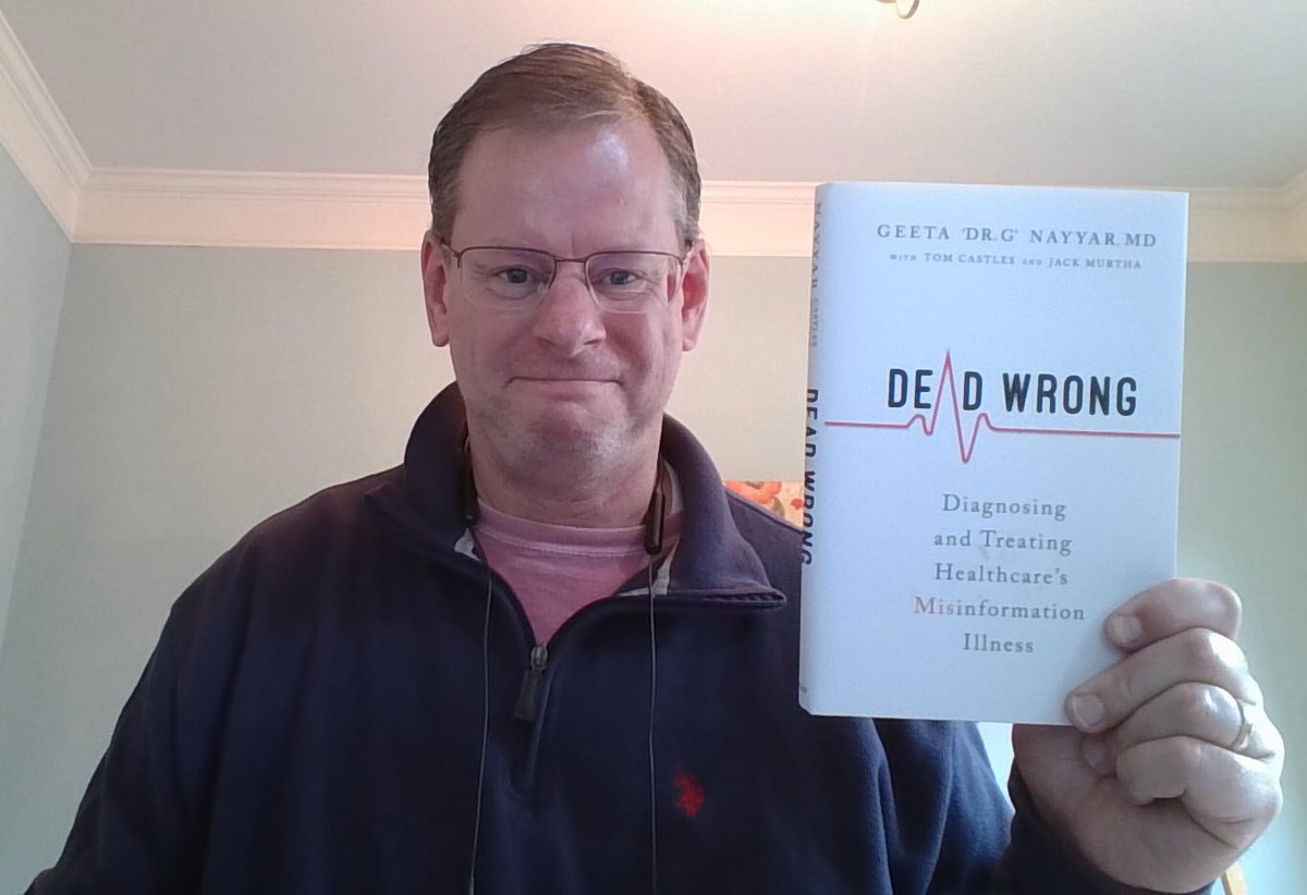 Look what Amazon delivered yesterday. Started reading last night and I can confidently say, Dead Wrong is a page-turner! Run, don't walk to your favorite bookseller, and get your copy! Congrats again to <a href="/drgnayyar/">@drgnayyar.bsky.social — Geeta Nayyar, MD MBA</a> <a href="/theTomCastles/">Tom Castles</a> @jackmurtha! I need some autographs! 😉#HealthIT