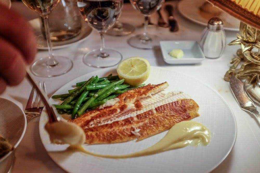 Dover sole at La Grenouille,NYC