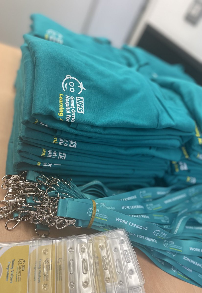 Ready to welcome our next round of young visitors to the programme.  Follow us to find out more ⁦<a href="/GOSHLearnAcad/">GOSH Learning Academy</a>⁩ ⁦<a href="/GOSH_PGME/">PGME Great Ormond Street Hospital</a>⁩