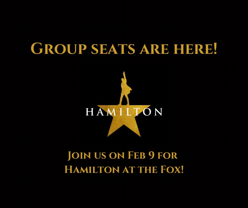 Whether you are looking for a great theater experience or simply wanting that pre-valentines day gift, you are invited to join us for Hamilton during it’s run in Atlanta!

We have both Orchestra &amp; 1st Dress Circle seats available - message me if you are interested in tickets!