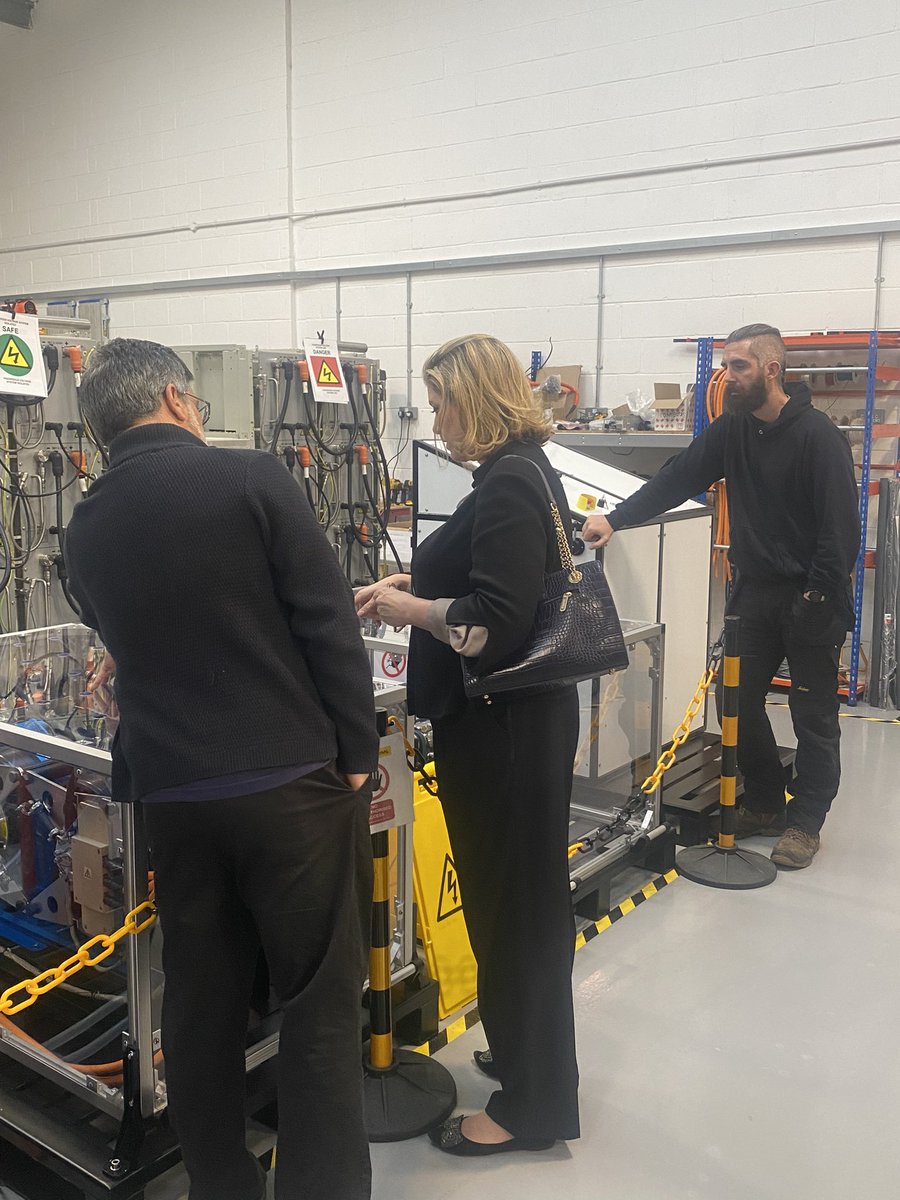 Great to visit <a href="/ecomarprop/">Ecomar Propulsion</a> today to discuss how we help innovative companies to manufacture at scale. Will be raising ideas with the Chancellor in advance of the Autumn Statement.