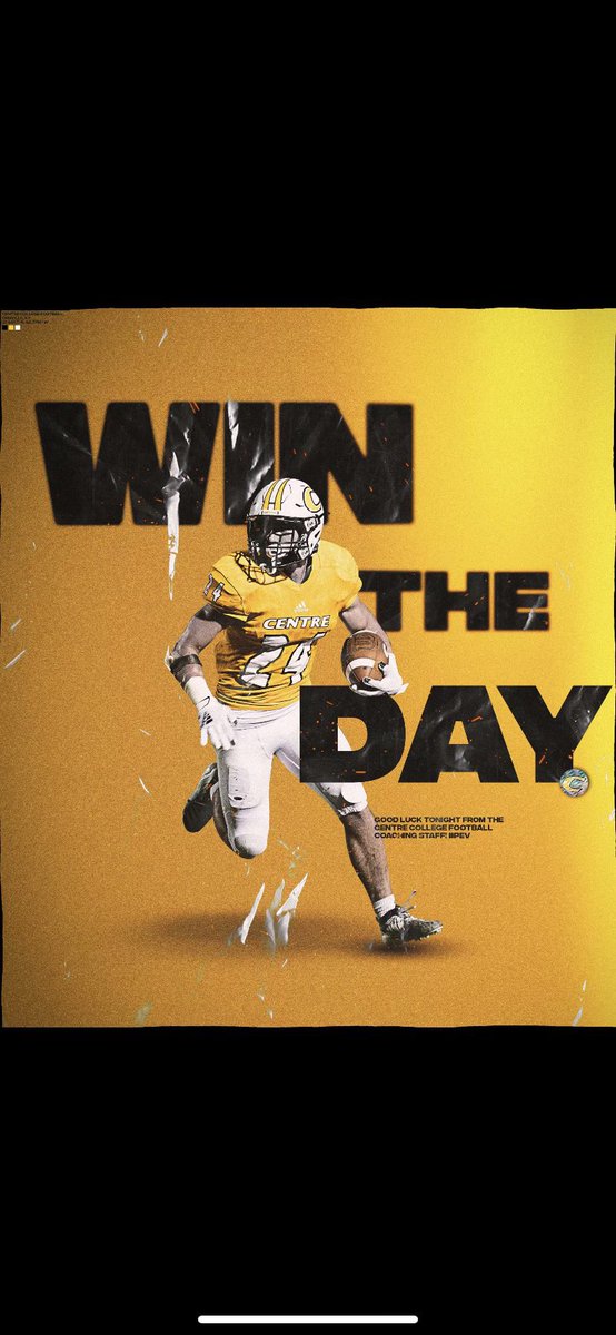 Thank you <a href="/CentreFootball/">Centre College Football</a> 🤟🏻