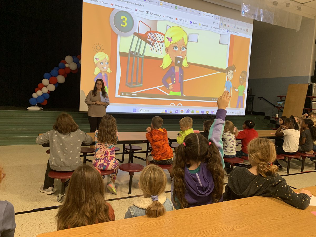Kicking off our Buddy Program with a training from our Autism Consultant, Mrs. Vecchiolli. Through this program, our Dragons will show adaptability, communication, confidence, empathy, critical thinking, problem solving, and responsibility. The full portrait in one project!