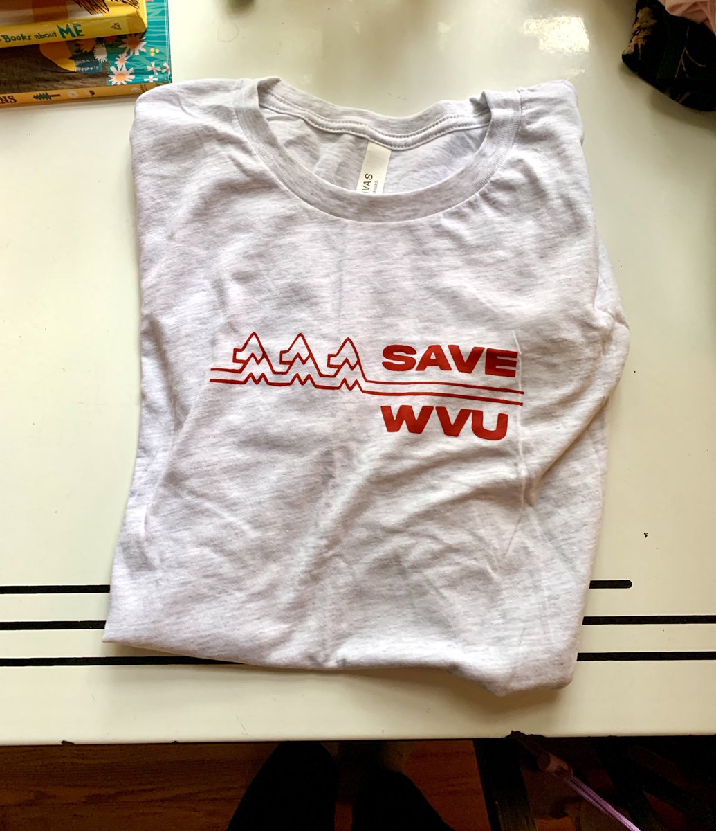 SadieShorrParks's tweet photo. Look at what arrived today #SaveWVU #WVUmistake https://t.co/L8xEkgkdrr