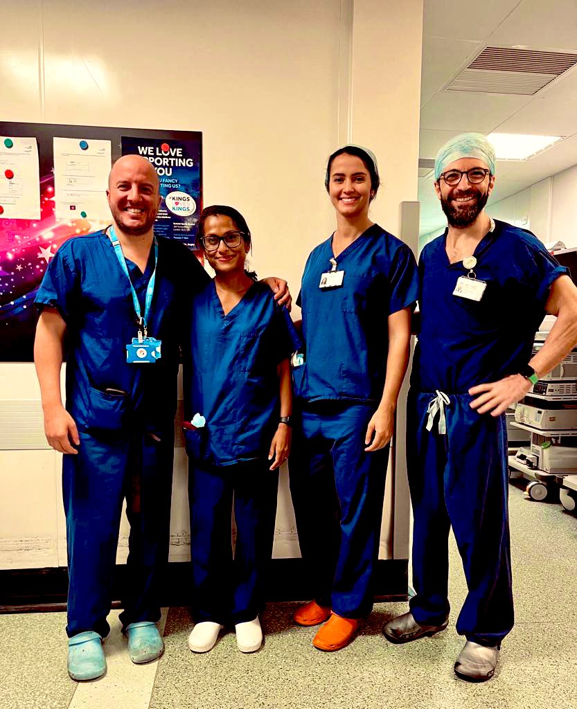 The Andrology team at King's Hospital is now complete! We're thrilled to have performed another Kiel Knot procedure for PD today. Grateful for our dedicated team and the progress we're making. 💪 thanks @OsmonovDr @Urology_KCH @mariasatchi @omeronurcakir @GuestKat