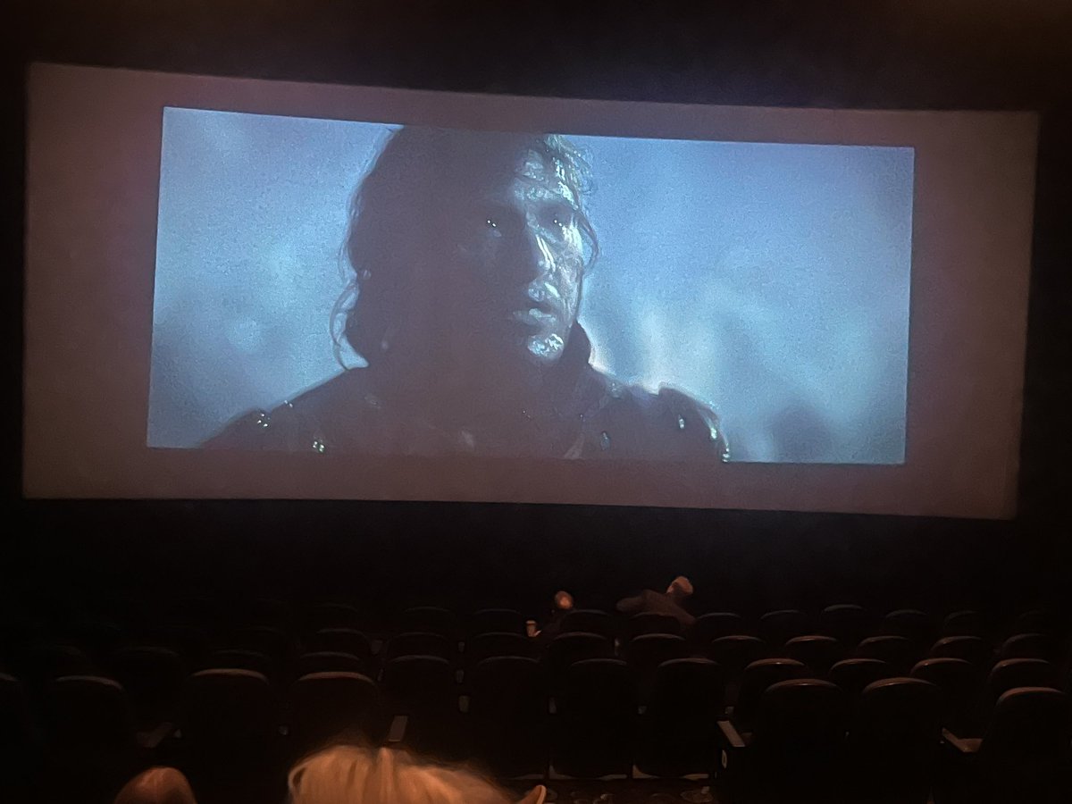 what_watched's tweet photo. @RandomMoviePod front row as usual I see! https://t.co/Sw1xoJMrYK