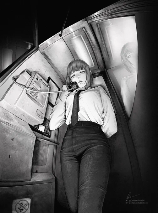 Phone call.#chainsawman #チェンソーマン #makima 