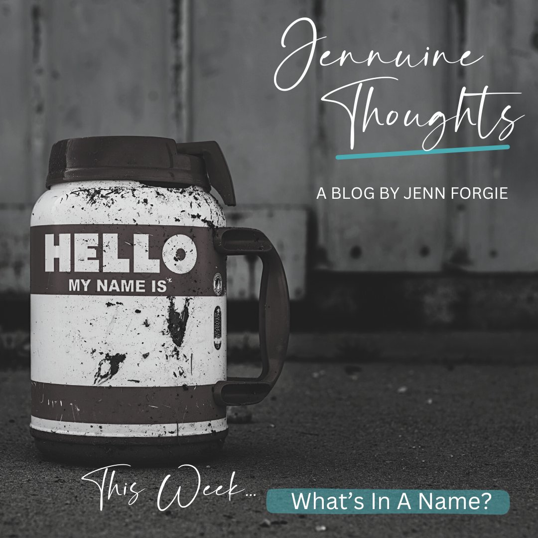 JennForgie's tweet photo. Funny thing about our names is that they morph and change throughout our lives. Has yours? 

#blog #name #identity #journal #journalinspiration #creative #creativewriting #belonging #meaning #connection #trueyou #writing #coach #journalcoach https://t.co/XtBdvwF7nI