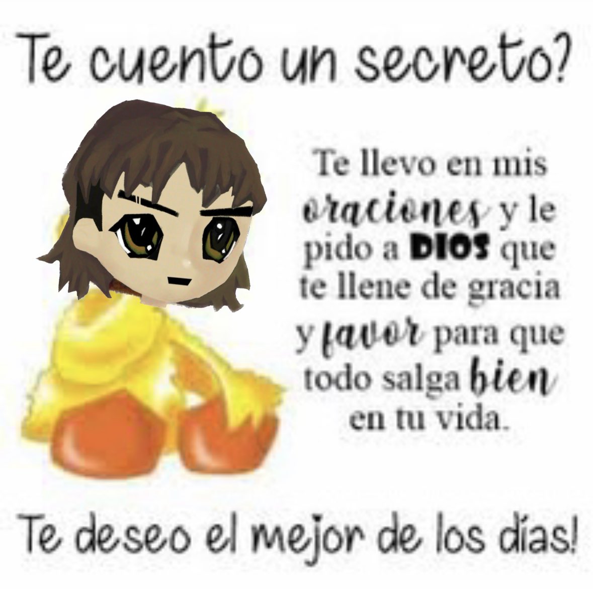 Feliz viernes a todos mis seguidores. Que diosito me los bendiga ✨