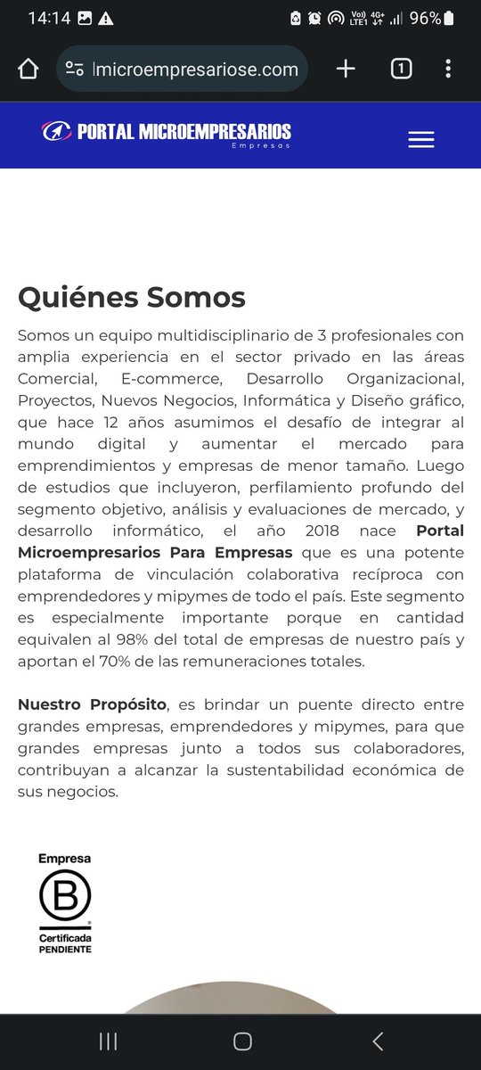 1gnacioBustos's tweet photo. @GabrielBoric Pdte soy emprendedor Ing Comercial con una iniciativa privada de ayuda a emprendimientos y mipymes que le muestro en las fotos adjuntas. El Establishment es muy fuerte bien sabrá Ud, y humildemente requiero apoyo para generar el impacto económico al nivel q queremos https://t.co/RA1NujXK3E