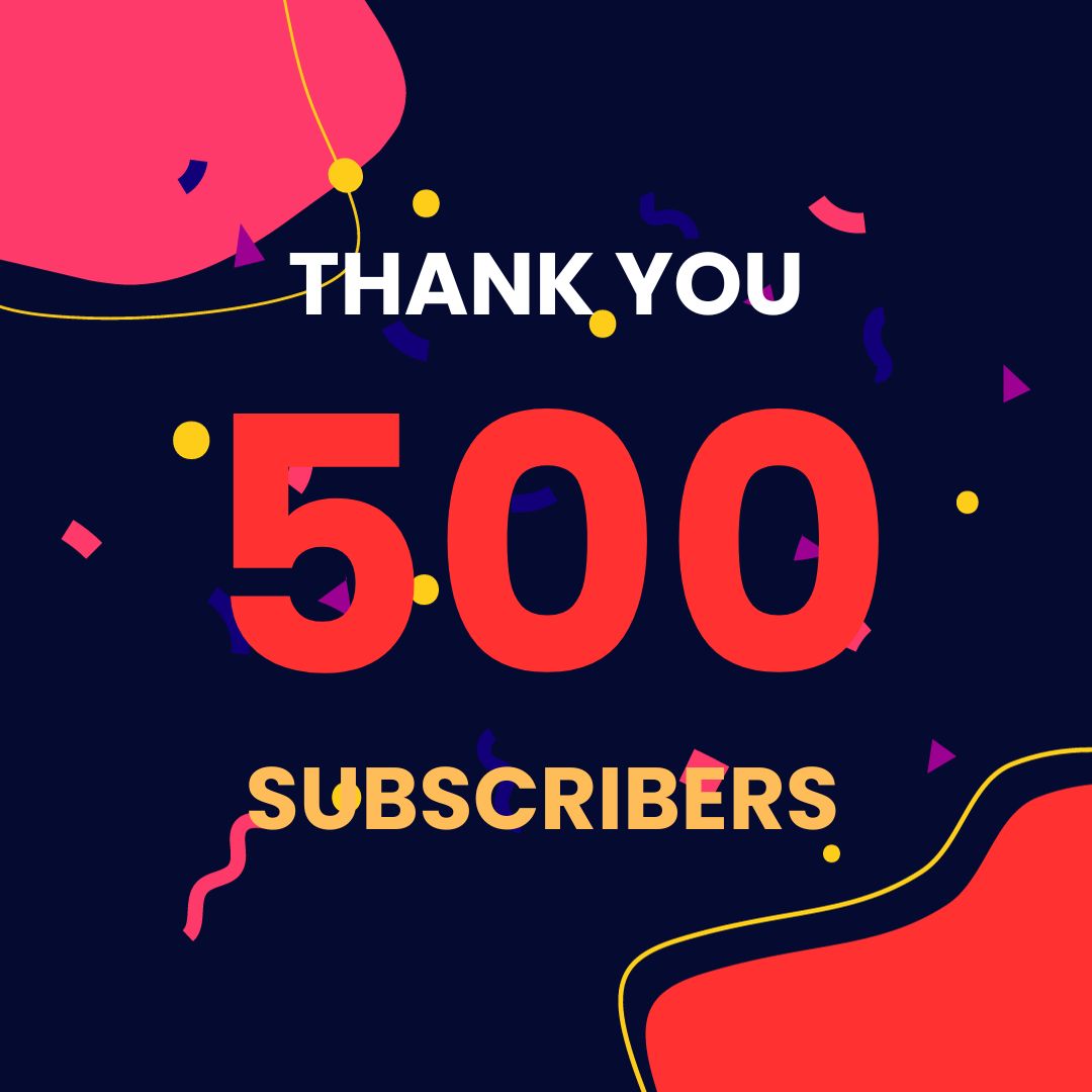 Thanks to everyone who has subscribed to my Youtube channel! Just hit this milestone. Go check out my tutorials if you haven't already!
youtube.com/channel/UCWHWP…