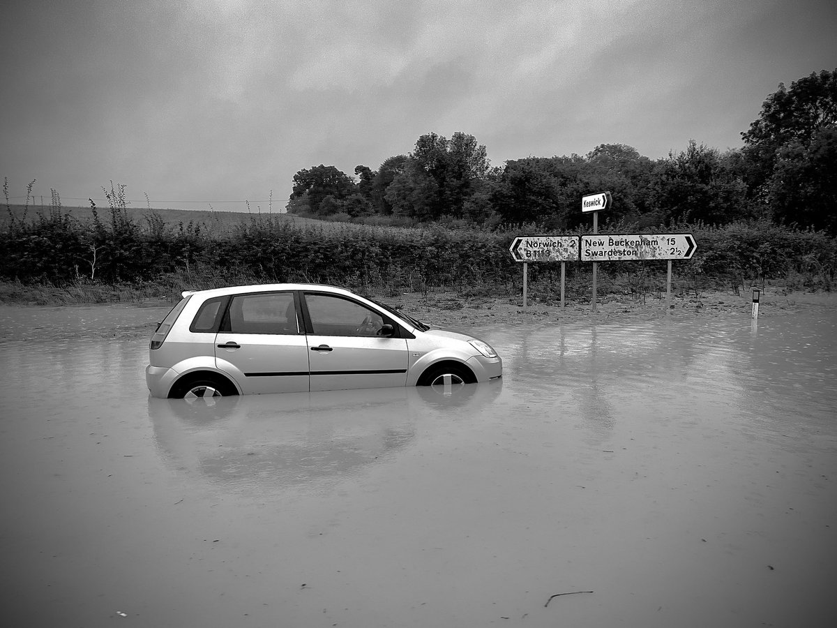 Rural Norfolk is a tad soggy today @EDP24