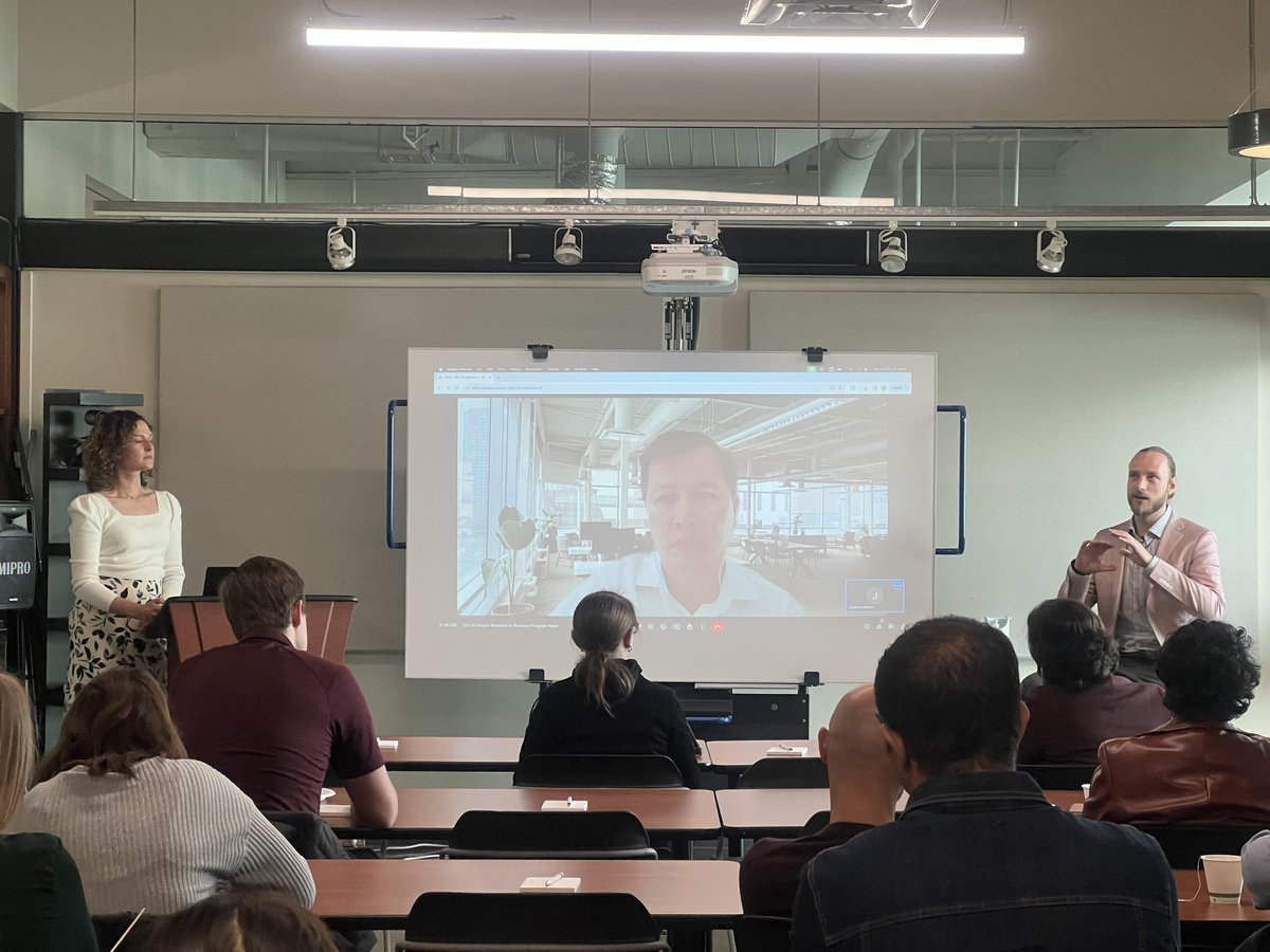 We kicked off the second module part of the #Research2Revenue program yesterday, which is focused on commercializing #clinicalresearch. We've heard from <a href="/IHE_Canada/">IHE Canada</a> and <a href="/api_applied/">API</a> during lecture sessions and panel discussions and finished the day with lunch and networking.