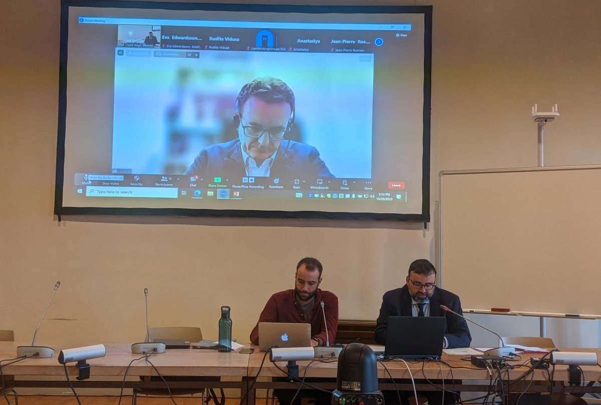 Competition Law Working Group | EUI (@eui_clwg) on Twitter photo A snapshot of today’s CLWG (<a href="/eui_clwg/">Competition Law Working Group | EUI</a>) + EU Law WG (<a href="/eui_eulaw/">European Union Law Working Group</a>) event on State aid and private enforcement 📸
Thanks a million to Borja Alcaraz (<a href="/Borja_Alcaraz_/">Borja Alcaraz</a> <a href="/EU_Competition/">EU Competition</a>) and Jorge Piernas (<a href="/PiernasJorge/">Juan Jorge Piernas López</a> <a href="/UMU/">Universidad Murcia</a>) for the top-notch discussion.
Recording will be online soon. A snapshot of today’s CLWG (<a href="/eui_clwg/">Competition Law Working Group | EUI</a>) + EU Law WG (<a href="/eui_eulaw/">European Union Law Working Group</a>) event on State aid and private enforcement 📸
Thanks a million to Borja Alcaraz (<a href="/Borja_Alcaraz_/">Borja Alcaraz</a> <a href="/EU_Competition/">EU Competition</a>) and Jorge Piernas (<a href="/PiernasJorge/">Juan Jorge Piernas López</a> <a href="/UMU/">Universidad Murcia</a>) for the top-notch discussion.
Recording will be online soon.