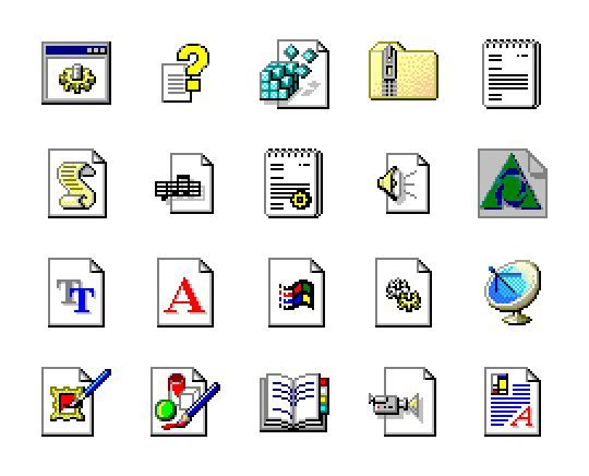 RetroTechDreams's tweet image. Windows icons