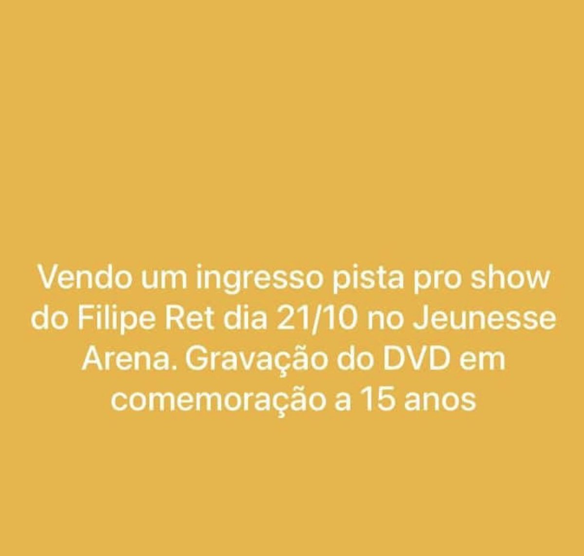 #filipeRet #JeunesseArena #15anos
