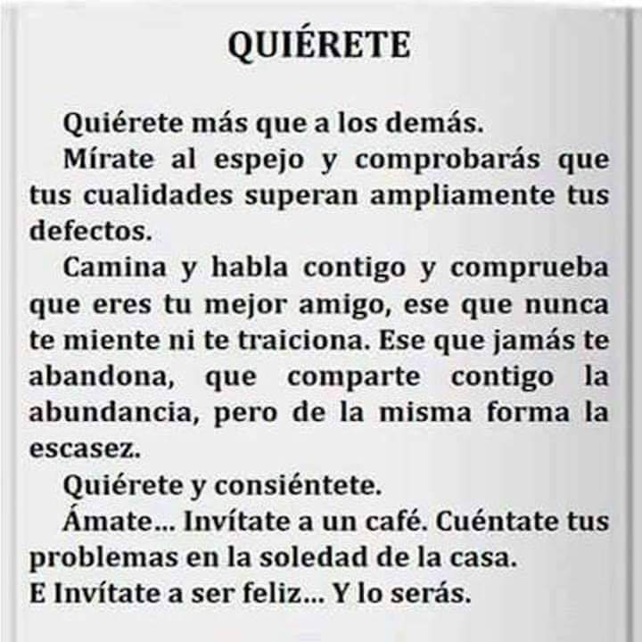 Motivosentuvida's tweet photo. Quiérete ❤️🙏 https://t.co/TUqwVlkeVM