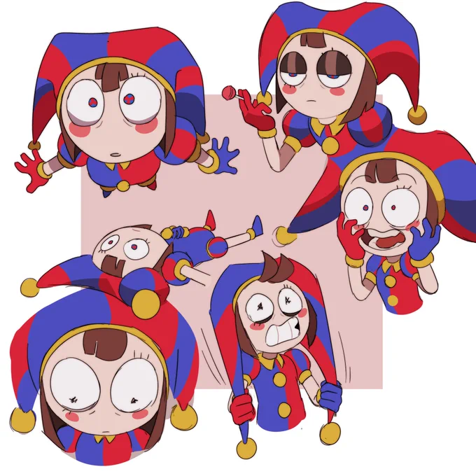 quick pomni sketches #DigitalCircus