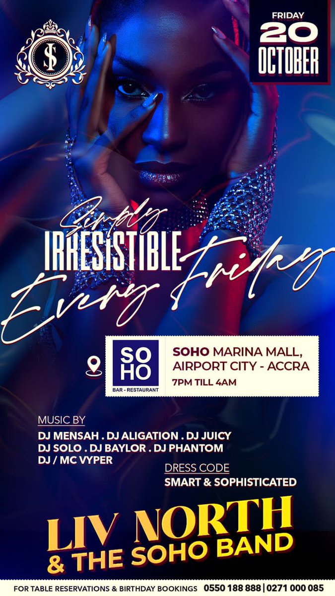 We are ready for the weekend

#SOHOWeekend