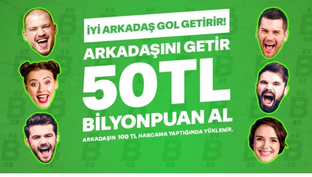 kazancevim's tweet photo. 🚀Bilyoner Hediye 70 TL Kampanyası!

🎁Ödül :50+20 TL 
🎁Referans :50 TL

🌐Üye ol:
https://t.co/ZtJyvgyfA2…

Şartlar:
🔹Üye olduğunuzda 20 TL hediye kazanacaksınız!
🔹30 Gün içersinde 100 TL değerinde oyun oynadığınızda 50 TL hediye kazanıyorsunuz!!

#airdrop #hediye #ödül https://t.co/2OJUWOX8ek