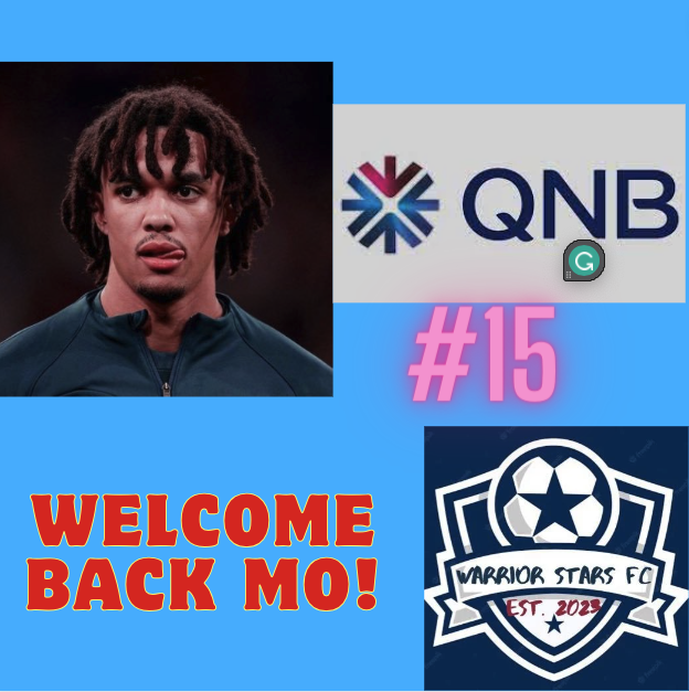 WarriorStarFCFT's tweet photo. Look who's back๐
We are delighted to announce the signing of @LFCMohammed8 who re-joins the club on a 4 year deal.
He'll be the new number 15!
#WELCOMEBACKMO #COYW https://t.co/jhX6XTKhSS