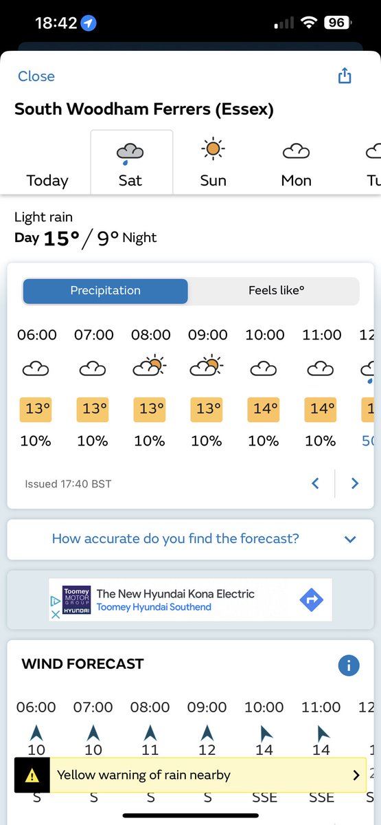 🤞🏼 the yellow thing in the sky pops out and we get a dry parkrun - wet or dry it’s set to be a great morning for Si to celebrate his 250 - don’t forget to let us know if you’re celebrating a milestone too or if you’re a tourist!

Mel, Run Director 📢 
🌳 #loveparkrun