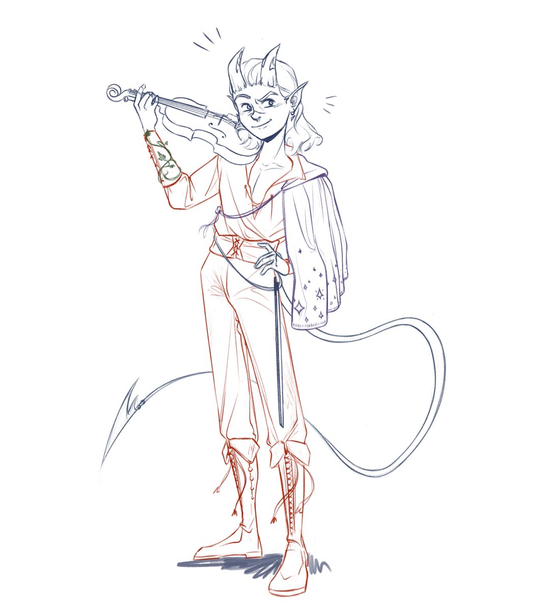 Lukynay's tweet photo. My little bard... I love him (WIP)
#BG3 #BalduresGate3 #BG3fanart #bg3Tav https://t.co/xHqwd3V5Rr
