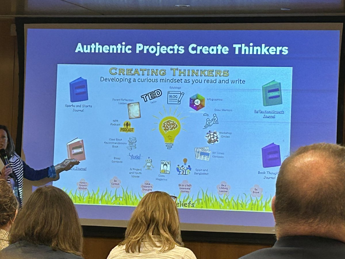 warren428's tweet photo. @DrewTEACHnj AI and Writing Symposium. Had the pleasure of seeing @bradmcurrie and @MillicentRoskie present. #weareChesterNJ #whyIwrite #drewteach https://t.co/UohKqeRQMH