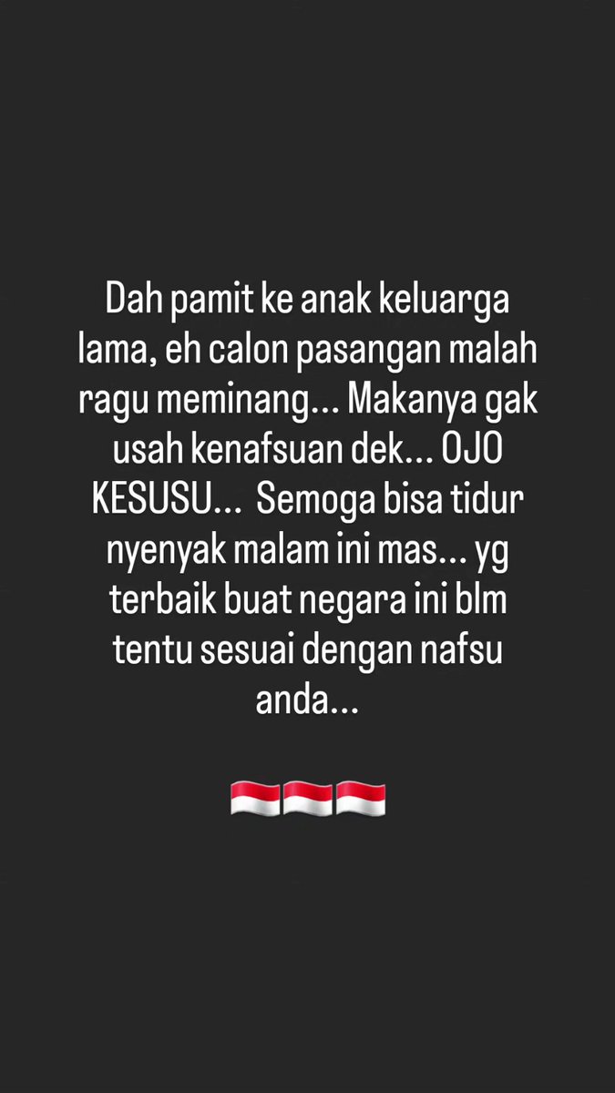 Yunarto Wijaya tweet media