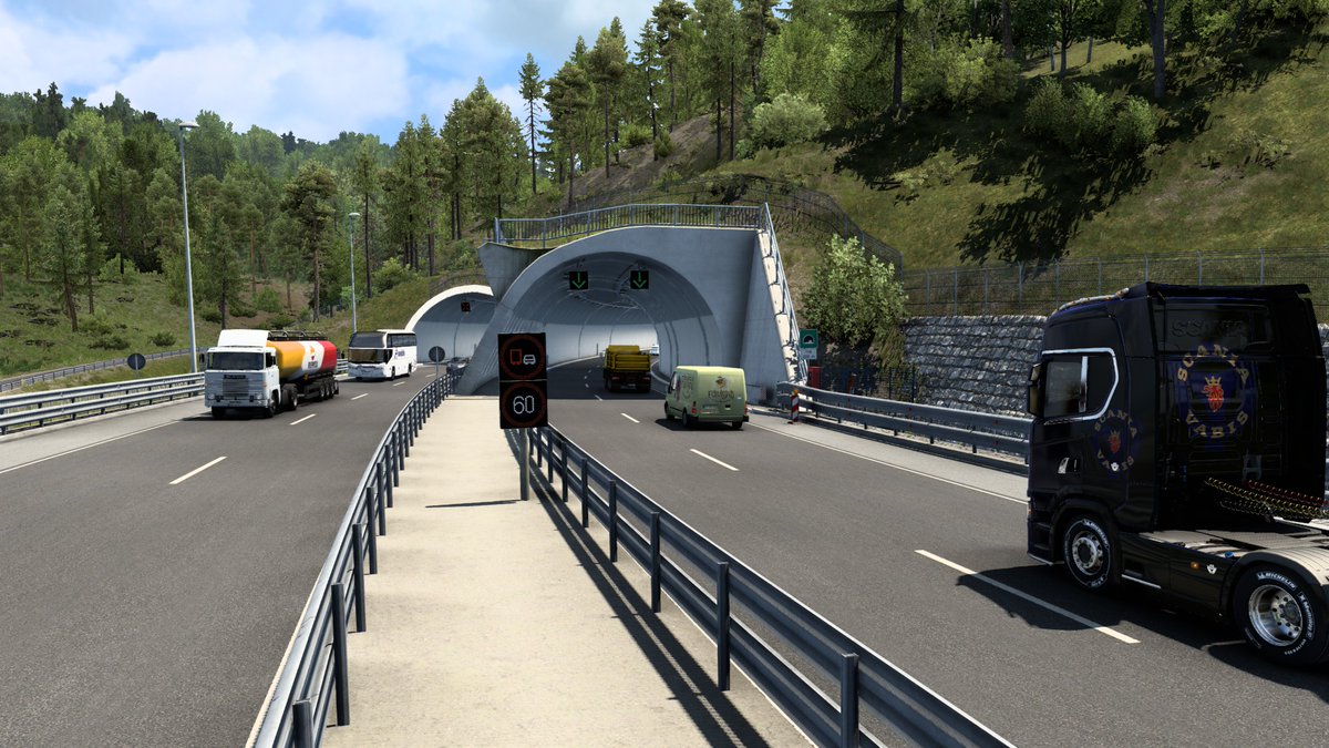 Fastmare's tweet photo. Primeras fotos del nuevo DLC West Balkans! 📸#EuroTruckSimulator2 #ets2 #CruisingTheBalkans 🚛🇧🇦🇭🇷🇸🇮 https://t.co/VPGHXdYrAL