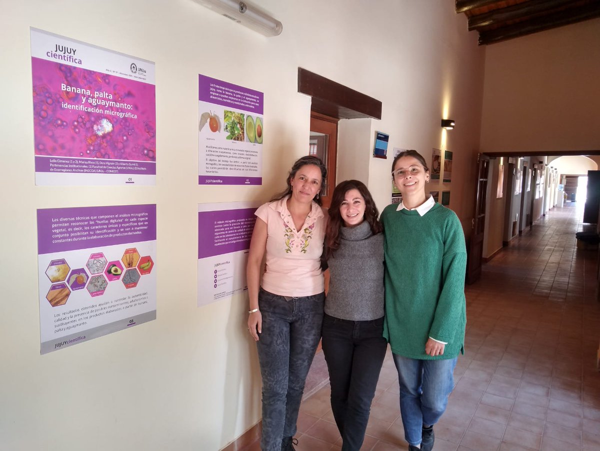 JujuyCientifica's tweet photo. 🔎 CIENCIA PÚBLICA PARA FORTALECER LA DEMOCRACIA

🔵Se encuentra abierta la muestra "Ciencia en movimiento. La agricultura familiar en su contexto"

📍Hasta el 31 de octubre en los pasillos del INTA IPAF NOA, Ruta Nacional Nº 9 - Km. 1763 https://t.co/JqRVH16dvQ