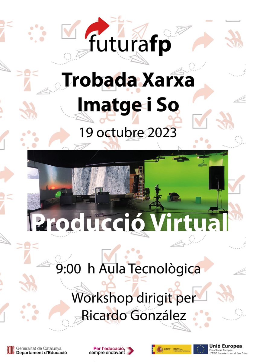 Ahir <a href="/ImatgeiSo_Merce/">Imatge i So - La Mercè</a> va organitzar una jornada <a href="/futura_fp/">FuturaFP</a> per presentar l'aula Ateca de La Mercè. Vam crear escenaris virtuals  amb Unreal, un motor de jocs molt potent, i vam animar personatges  virtuals amb Motion Capture, una tècnica que capta els moviments reals. <a href="/impulsfp/">ImpulsFP 💡</a>