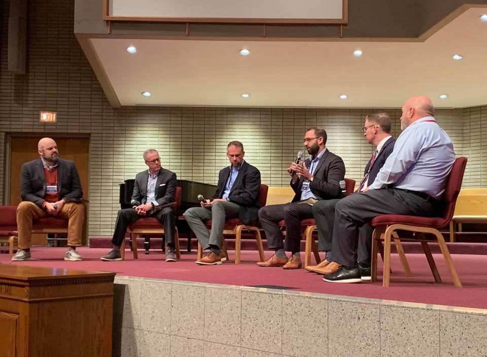 mikemoses9's tweet photo. Panel discussion @DBTSeminary #E3PC. @Reagantrose @Grace4Motown https://t.co/uTQPbx7tkj