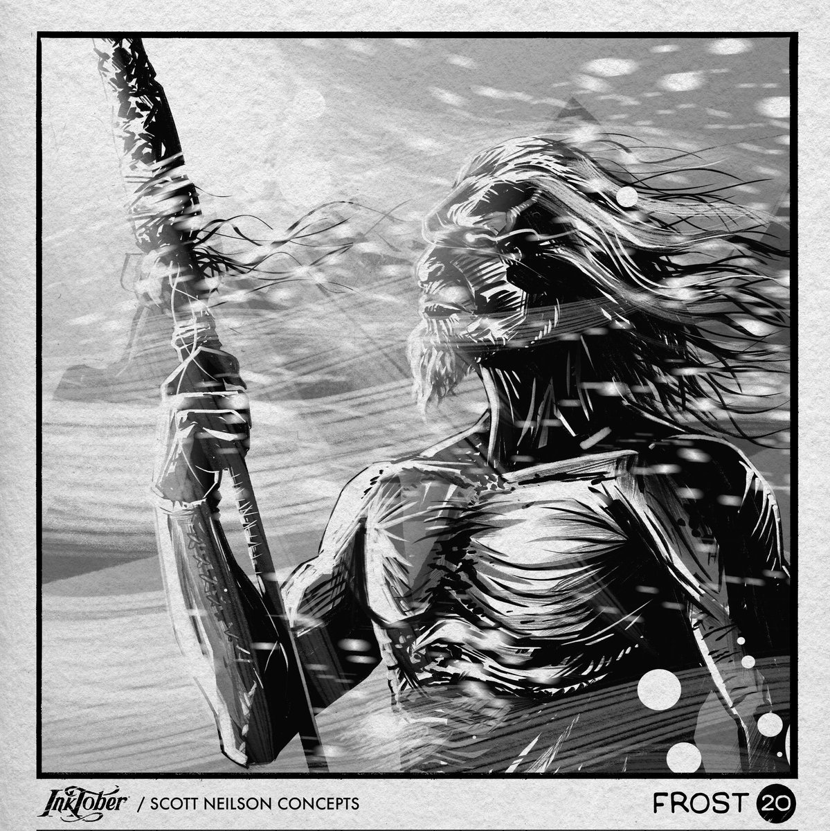 INKTOBER 20 "FROST"

#inktober #inktoberfrost #inktober2023frost #inktober2023 #inktoberchallenge #inktober52 #GOT #whitewalker #comic #GameOfThrones