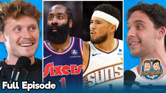 Brand new episode of Foul Trouble w <a href="/jiedel/">Jiedel</a> 

- James Harden trades
- The Suns spectacular Offense
- NBA end of season awards predictions 

lnk.bio/foultroublepod…