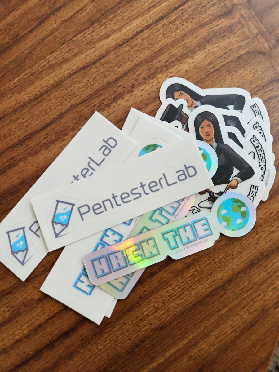 kuzushi's tweet image. Tonight I am presenting at @htb_mx.  I am also planning to give away a bunch of stickers/swag from @PentesterLab, @RedTeamVillage_ and @SaltySecurity.  Looking forward to sharing with everyone!