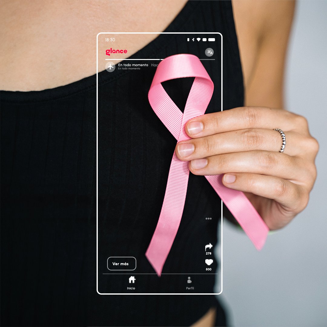 glancescreenco's tweet photo. ️💖 En el #DíaInternacionalContraElCáncerDeMama, #Glance se tiñe de rosa para recordar la importancia de la detección temprana. Encuentre en nuestra plataforma historias valientes, información crucial y recursos para la prevención🌸💪 #GlanceColombia #Health https://t.co/ycdsVlBlWb
