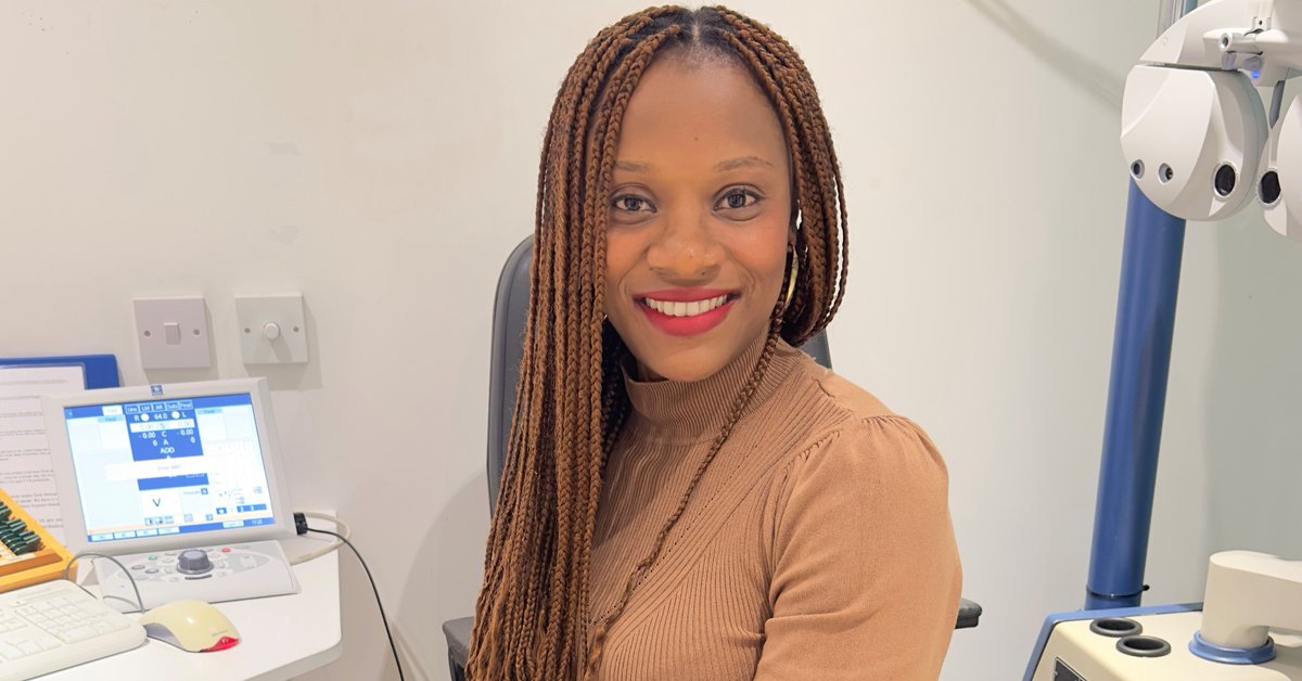 CollegeOptomUK's tweet photo. Tune in to our inspiring #BlackHistoryMonth conversation on our podcast #EyePod 🎧

Our Clinical Adviser @denise_voon MCOptom, talks with optometrists Chidinma Onyenezido MCOptom and Adaku Eze MCOptom, diving into this year's theme 'Saluting Our Sisters ➡️ https://t.co/r2LbhYHYc2 https://t.co/02afVWCnAY