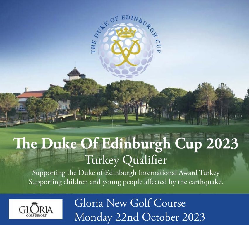 We‘re building up to our first qualifier of the 2023/24 golfing year.  Looking forward to welcoming players to  the Turkey event on Monday @GloriaHotels @intaward @JustinRose99 @atfxglobal @ATFX_UK #charityforchildren #goodcauses #golf #