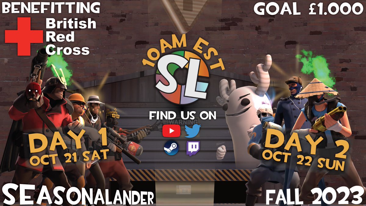 Seasonalander has returned for its 7th edition: Fall 2023! This time around we are raising funds for the British Red Cross with a goal of £1.000! Donations are officially LIVE! Help spread the word! (Links can be found in the replies.)