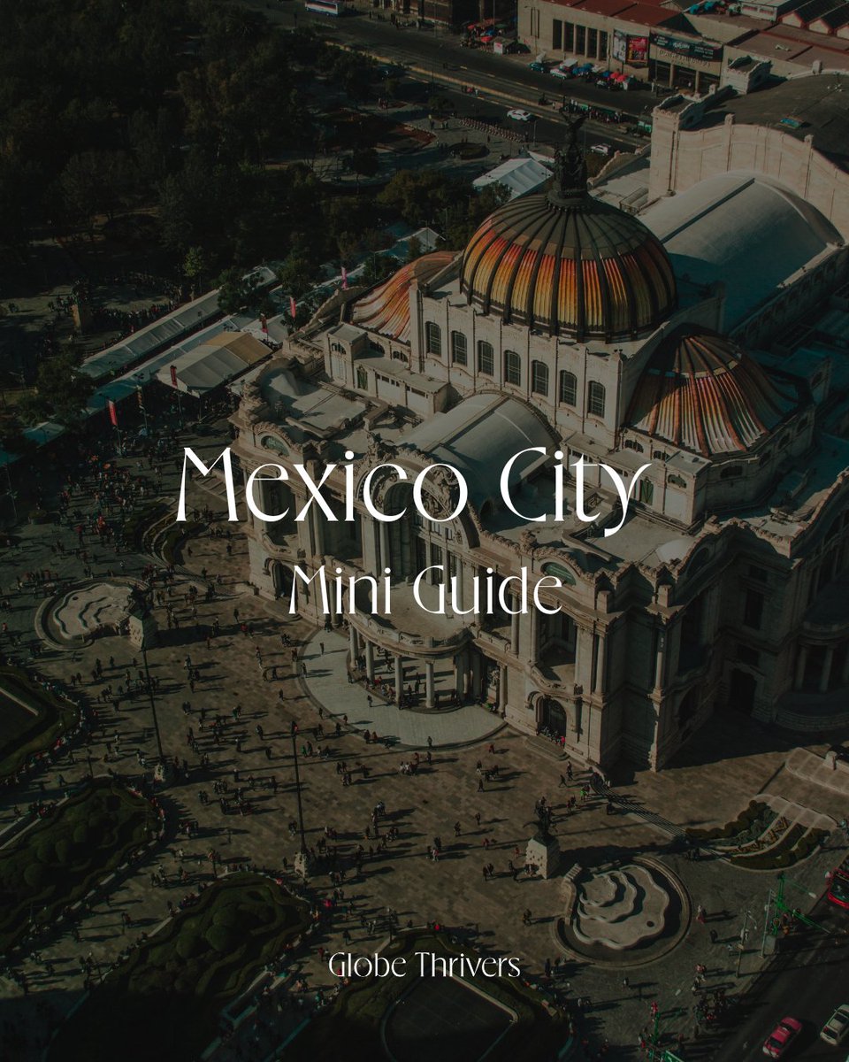 🇲🇽 Get ready to explore the vibrant streets and rich culture of Mexico City with our Mini Guide! 🌮✨ 
📍 Joining Globe Thrivers is free, and this is just a taste of what's in store. Access the full guide and many more now. Link in bio.