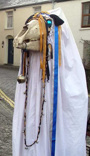 I notice Christmas Eve is trending. The Mari Lwyd is coming....