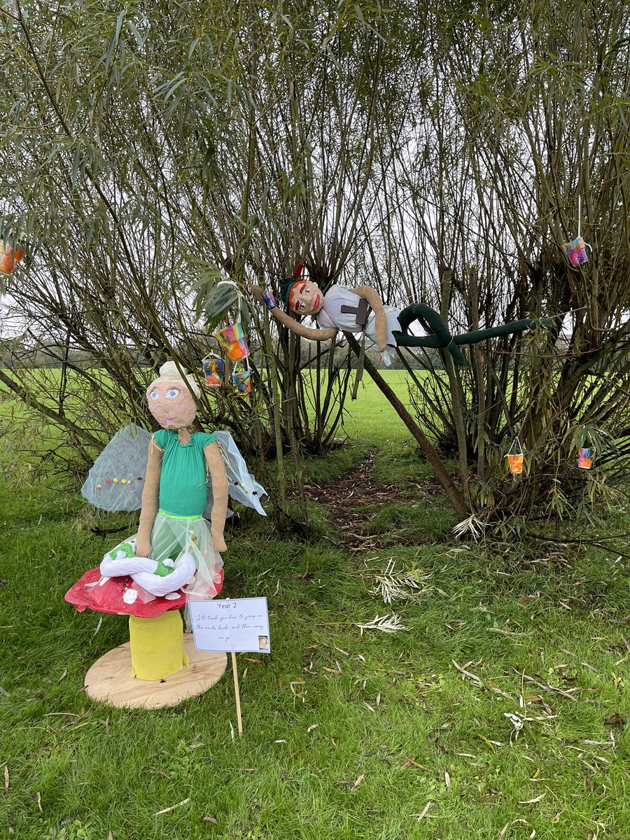 TwiggGilbert's tweet photo. Despite the rain, this years scarecrows were fantastic!! We are so proud of all of the children’s hard work! https://t.co/6nVbMhhqZP