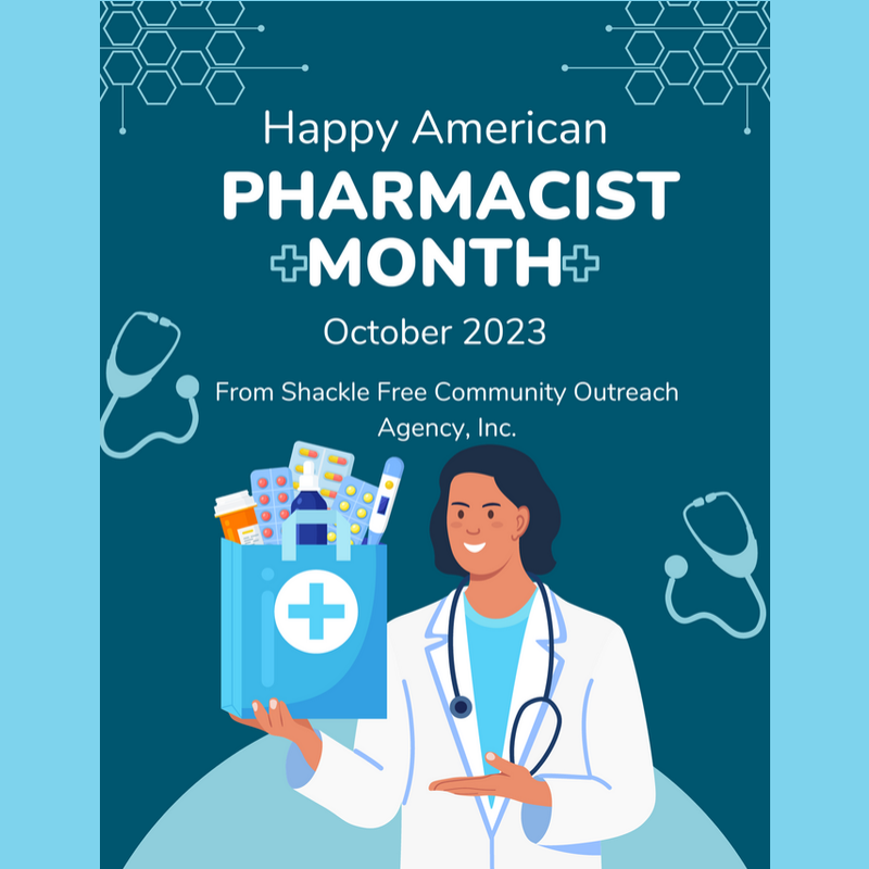 ShackleFree3's tweet image. Happy American Pharmacist Month!
Be sure to thank your local pharmacist for all they do to help keep our communities healthy.
wix.to/MoRf6P3
#shacklefree #pharmacist