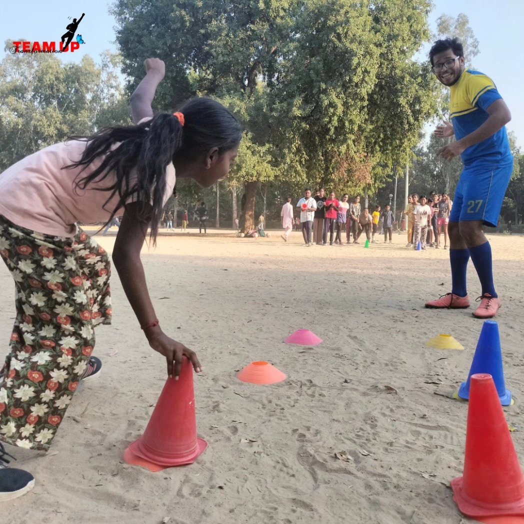 Fusing Fun and Learning!!!!

Noughts and Crosses in Sports for Development - Where sports and education intertwine to enhance teamwork, strategy, and problem-solving skills.

#SportsForDevelopment  #FunLearning #TeamworkSkills #StrategicThinking #ProblemSolving #SportsEducation