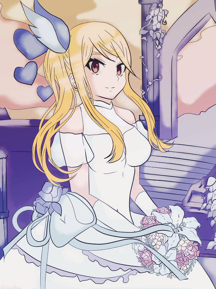 My newest Comission for _anime_fan_boy_666_ on Instagram.

Showing Lucy Heartfilia in a Weddingdress~

#Comission #digitalart #FairyTail #LucyHeartfilia